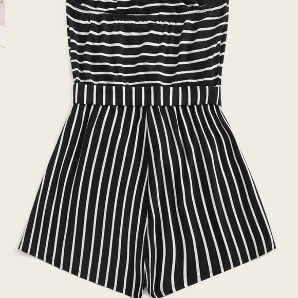 SOLD ⭐️HPx2 Striped tube top romper NEW - Picture 3 of 5